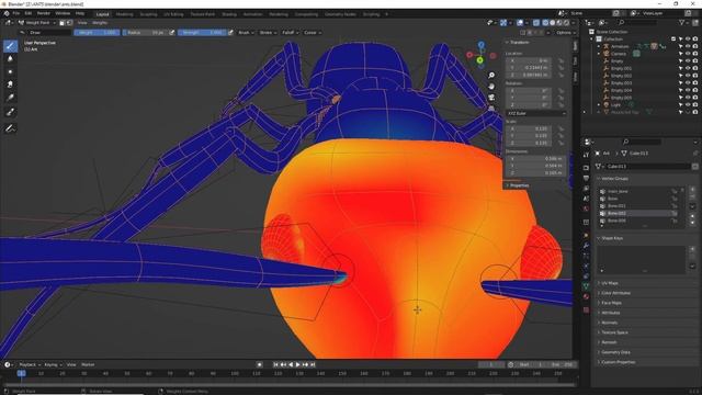 Simple Ways to Model Rig and Animate Lots of Creatures in Blender. смотреть онлайн
