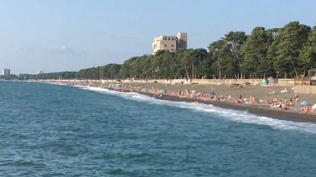 Кобулети, Грузия! ЗАЧЕМ ЕХАТЬ В 2024 ??? Самый полный обзор: набережная, инфраструктура, море! смотреть онлайн