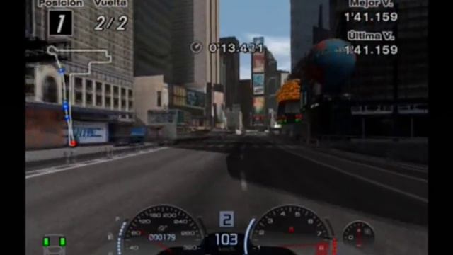 [Gran Turismo 4]Nissan GT-R Concept , New York Circuit
