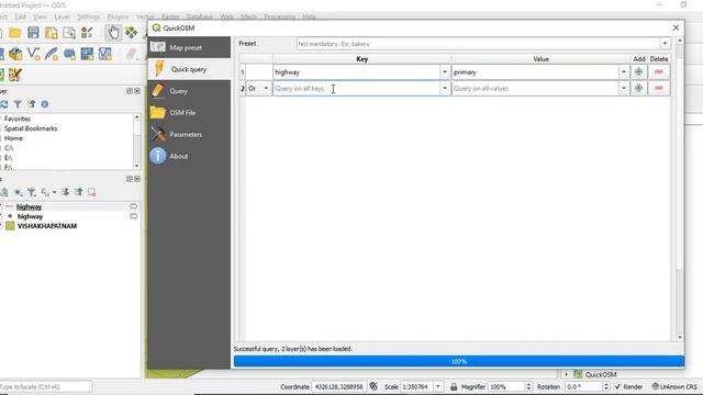 Downloading baseline shapefile data of Open Street Map in QGIS смотреть онлайн