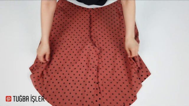 How To Make A Paperbag Culotte Trousers With Curved Hem | Tuğba İşler