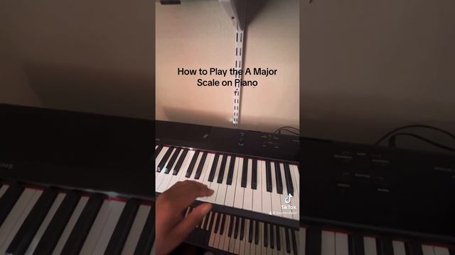 How to Play the A Major Scale using the Music Sketch App смотреть онлайн