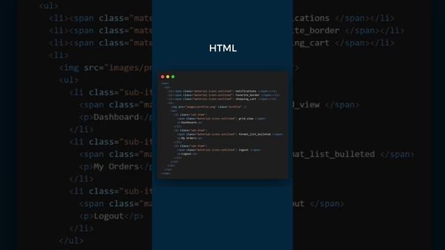 Navbar Profile Drop-down menu using HTML and CSS смотреть онлайн