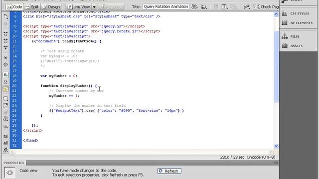 jQuery Rotation Animation (1) смотреть онлайн