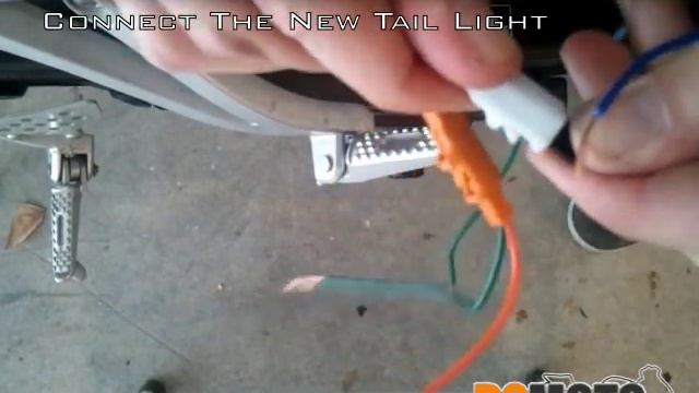 How to Install a 03-06 cbr 600rr integrated tail light on a 2007 Cbr 600rr смотреть онлайн