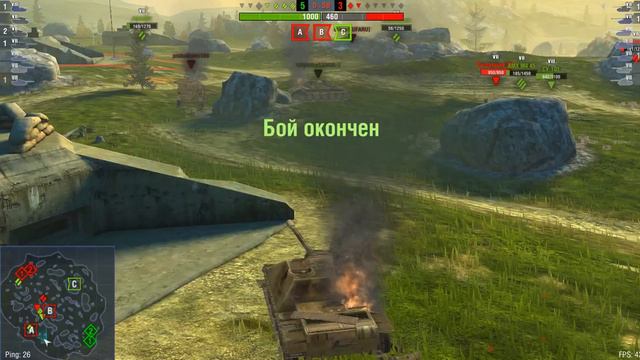 WoT Blitz СУ 122 44 фармим 1000000 и ракуем смотреть онлайн