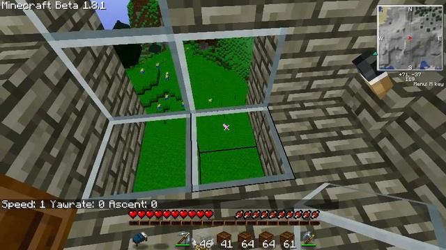 Minecraft- Zeplin Mod смотреть онлайн