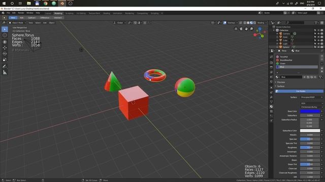 A* Material assignment for Blender 2.8 смотреть онлайн