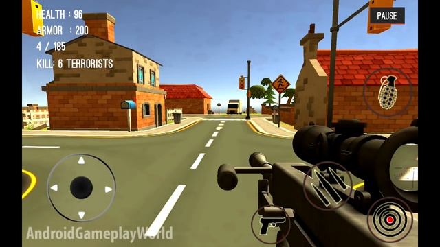 Counter Attack Terrorist City Android Gameplay Part 8 смотреть онлайн