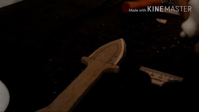 Как сделать кунай 