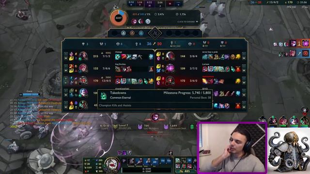 TANK VEL'KOZ VS THE WORLD | MAIN ACCOUNT TO CHALLENGER смотреть онлайн