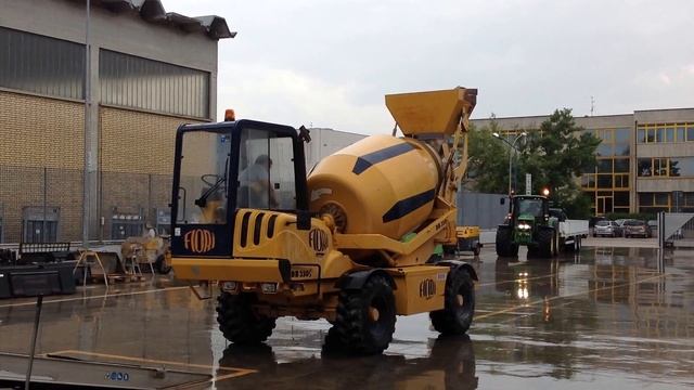 Concrete mixer Fiori DB350 - Year 2004 - Genuine Hours 1060 - www.edimac.it смотреть онлайн