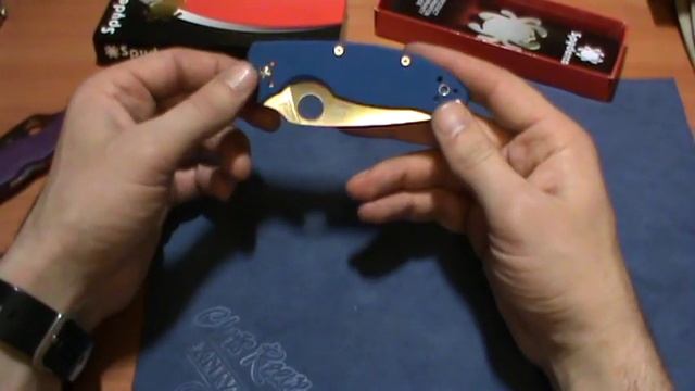 Немного о ножах. Американские ножи. Spyderco. смотреть онлайн