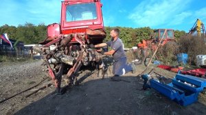 Как снять бортовую на ДТ 75