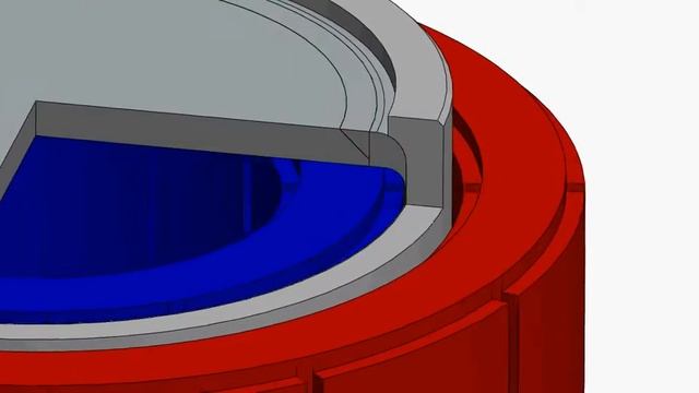 Магнитная муфта. 3D-модель смотреть онлайн
