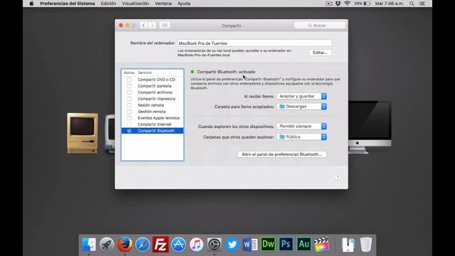 Transferir archivos de android a mac por Bluetooth смотреть онлайн
