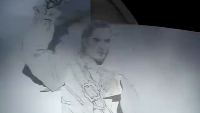 Pop up book "Pirates of the Caribbean" white sketch page 1 смотреть онлайн