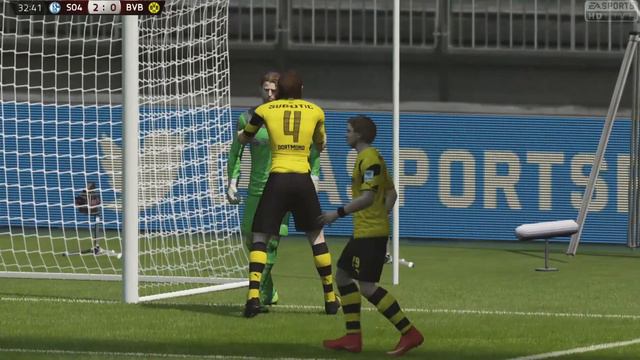 Schalke vs. Borussia Dortmund - FIFA 15 Prediction with EA SPORTS смотреть онлайн