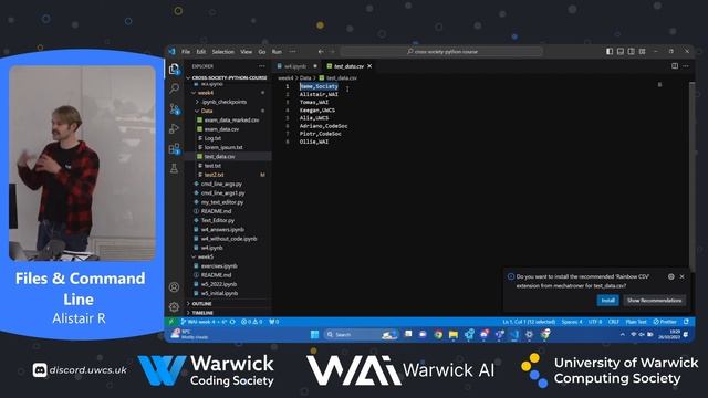X-Soc Python - Files & the Command Line смотреть онлайн