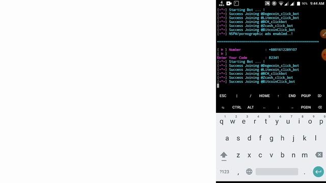 New Script for Telegram Clickbot Multiple Numbers Auto Withdraw Auto Complete Every Task смотреть онлайн