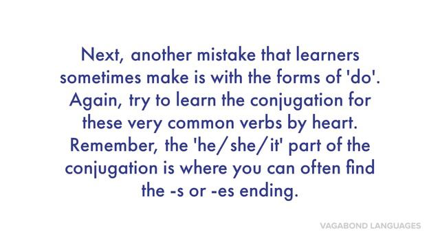 Common Mistakes in the Present Simple/Learn the Present Simple Tense in English/Conjugate Verbs смотреть онлайн