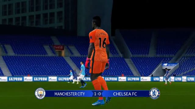 PES 2017 (mods) (partido amistoso): Simulación Final UCL Man. City Vs Chelsea смотреть онлайн