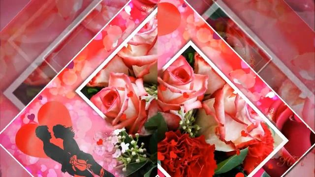 ЦВЕТЫ ДЛЯ ТЕБЯ. КРАСИВАЯ МУЗЫКАЛЬНАЯ ОТКРЫТКА и букет цветов для любимой смотреть онлайн