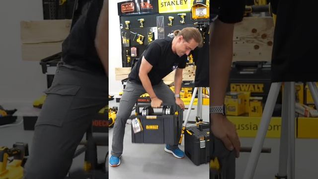 Предел прочности ящиков DeWALT TSTAK #shorts смотреть онлайн