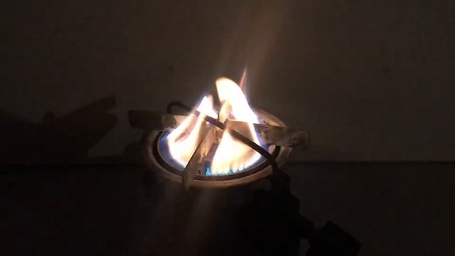 Розжиг бензинового примуса на керосине в качестве топлива