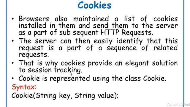 Cookies || Servlets in Telugu Lecture-8 смотреть онлайн