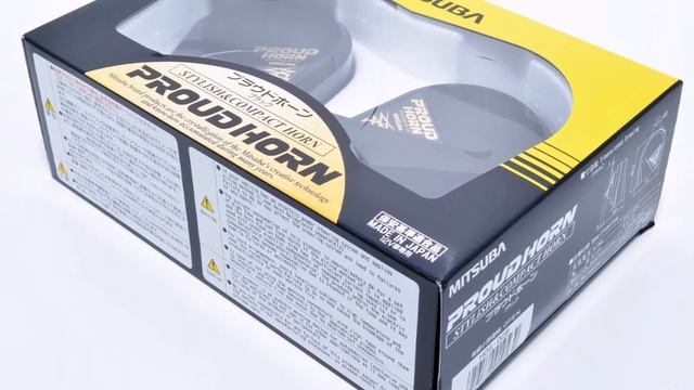 MITSUBA Proud Horn HOS-02B Black From JAPAN  58525
