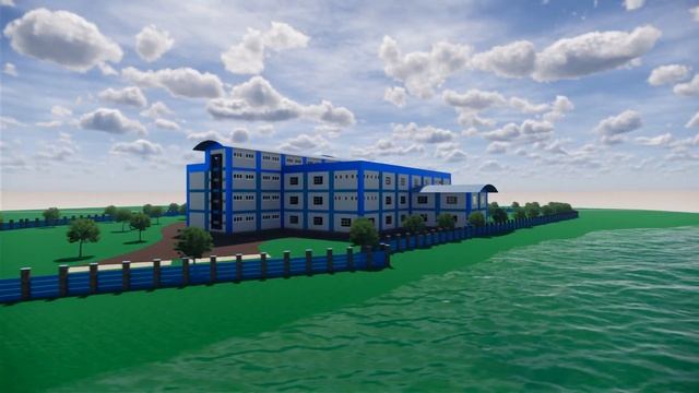 100bed hospital render 3d mdel revit @Enscape3D @autocad смотреть онлайн