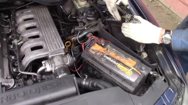 Opel omega 2.5TD Ремонт в Витебске часть первая. смотреть онлайн