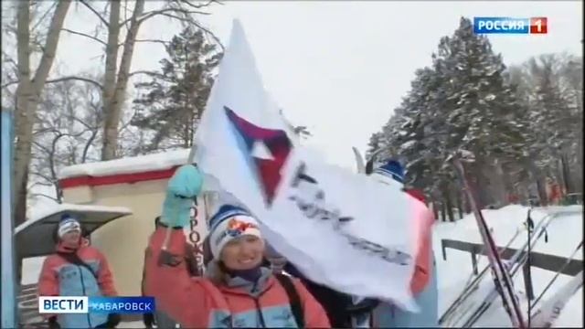 По маршруту первопроходцев. Путь от Хабаровска до Комсомольска пройдут на лыжах смотреть онлайн