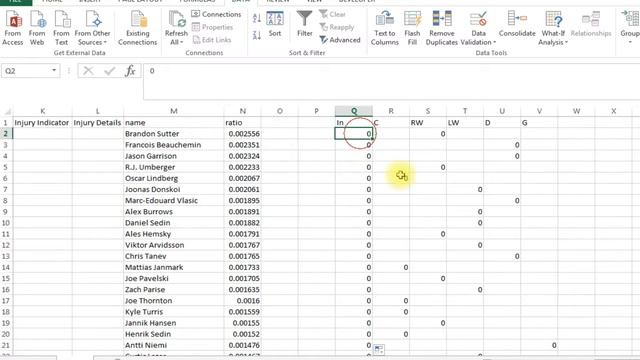 NHL Hockey Daily Fantasy Spreadsheet in Excel Solver Optimal lineups смотреть онлайн