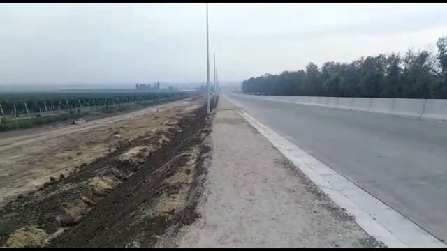 ТРАССА А290 КРАСНОДАРСКИЙ КРАЙ/ ПЛАНИРОВКА ОТКОСОВ И ОБОЧИН/ ТРАССА НА КРЫМ смотреть онлайн