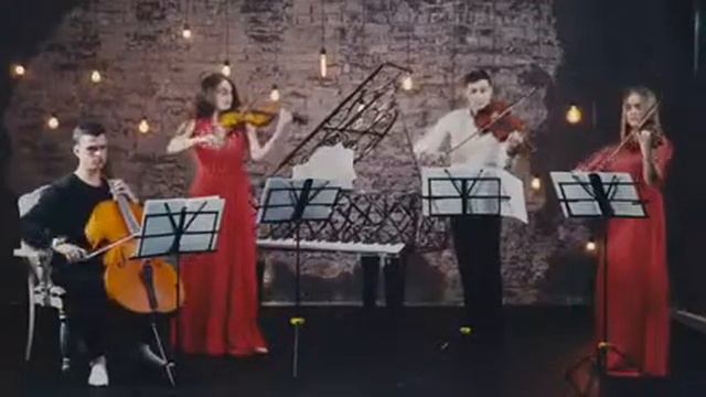 Струнный квартет - рождественская музыка. String Quartet - christmas music with oLa смотреть онлайн