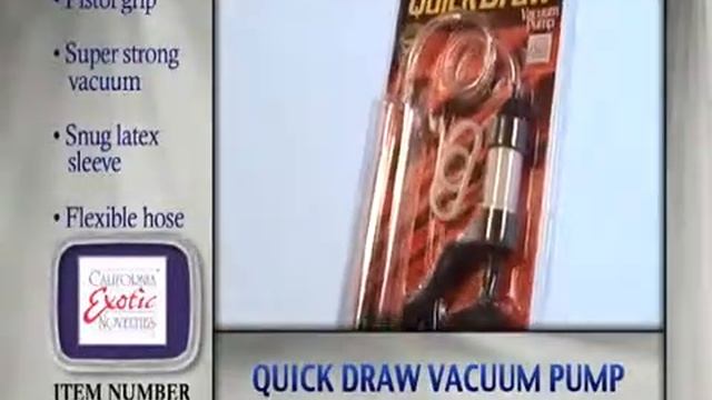 Вакуумная помпа с кольцом QUICK DRAW SE-1027-03-2 смотреть онлайн