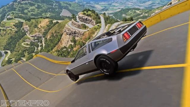 Vehicles VS Wave Road #18 - BeamNG Drive