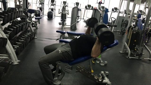 Жим гантелей 50 кг смотреть онлайн