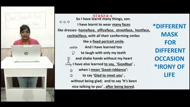 EXPLANATION OF POEM 'ONCE UPON A TIME' смотреть онлайн