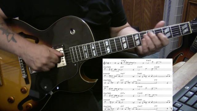 Blue Bossa - guitar jazz cover - Yvan Jacques смотреть онлайн