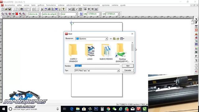 exportar desde corel draw a software artcut смотреть онлайн