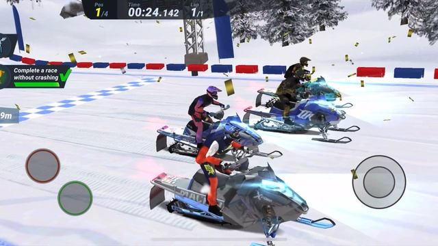 Frozen Frenzy Madness: Mad Skills Snocross on iOS смотреть онлайн