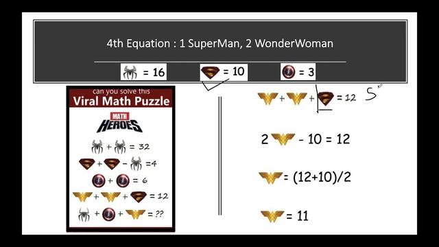 MATHS PUZZLE | MATH HEROES PUZZLE | Viral Math Puzzle | SuperHero Puzzle | PUZZLE SOLVER смотреть онлайн