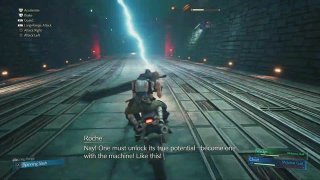 Final Fantasy 7 Remake | Boss Fight | Roche On Motorcycle смотреть онлайн