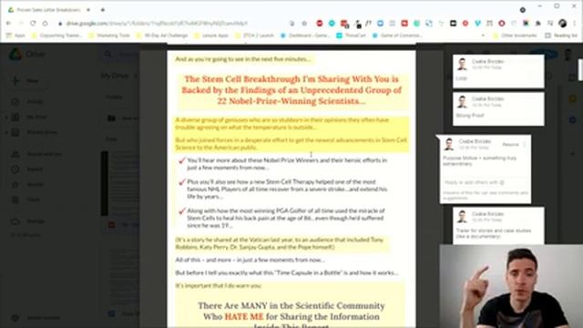Stefan Georgi | "Stem Cell Restore" Sales Letter Breakdown - PART 1 (Proven Ads 98/100) смотреть онлайн