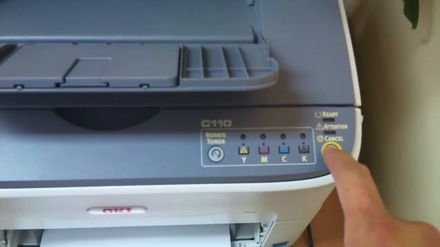 Oki c110 problem смотреть онлайн