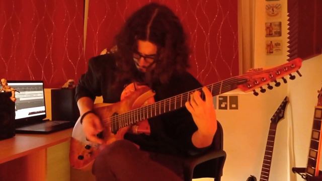 TRIVIUM - DOWN FORM THE SKY guitar cover by BABELE смотреть онлайн