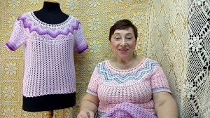Кофточка "Утро". Мастер-класс по вязанию крючком от О. С. Литвиной.